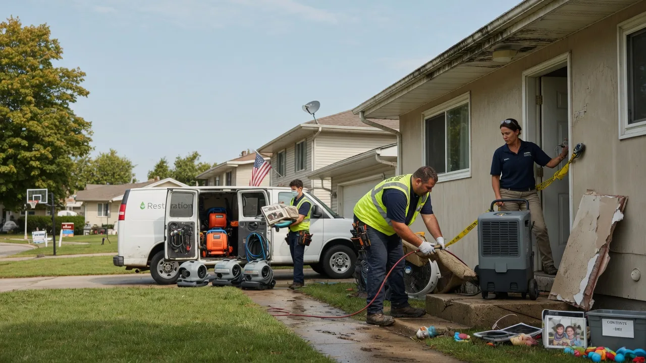 Water Damage Restoration in Plainfield, OH near me